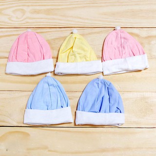 Combo 5 Nón Tiêu Sơ Sinh Cho Bé Dưới 5 Tháng