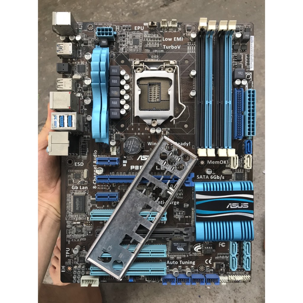 bo mạch chủ máy tính Asus P8P67 LE 4 khe ram ddr3 socket 1155 mainboard Main PC P67