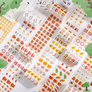 Băng Keo Chứa Hình Dán Trang Trí Dễ Thương Sticker 60MM*3M Cây Đầu To