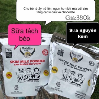 Sữa tươi dạng bột