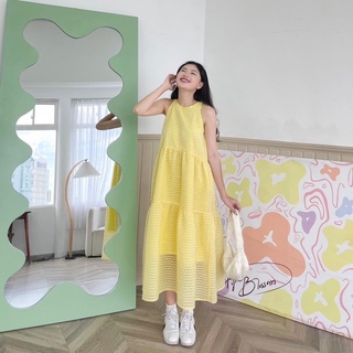 [ HÀNG THIẾT KẾ - KOISÉ STUDIO ] ĐẦM DÀI 3 TẦNG SÁT NÁCH