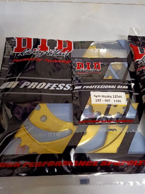 Nhông sên dĩa cho xe Husky 125 - loại 10li