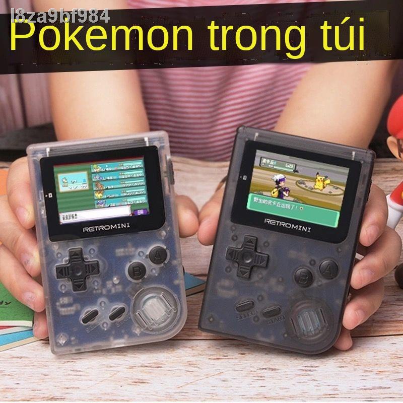 ✘✣◄Retro GBA cầm tay hoài cổ Mini GameBoy Pokemon Bàn điều khiển trò chơi điển Pokémon