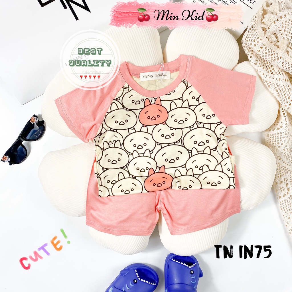 Đồ bộ bé trai bé gái❣️𝐒𝐀𝐋𝐄 𝐌𝐀̣𝐍𝐇❣️ thun lạnh (có size lớn) an toàn 100% MÀU NGOÀI CỰC XINH XẮN cho bé từ 8 - 26kg