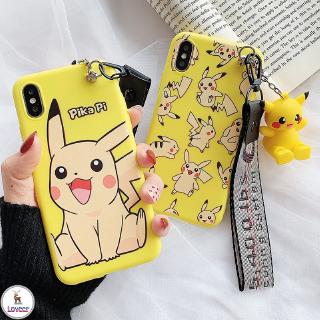 Cute Pokemon Pikachu Doll Cartoon Soft TPU Case for IPhone 11 Pro X XS Max XR 6 6s 7 8 Plus