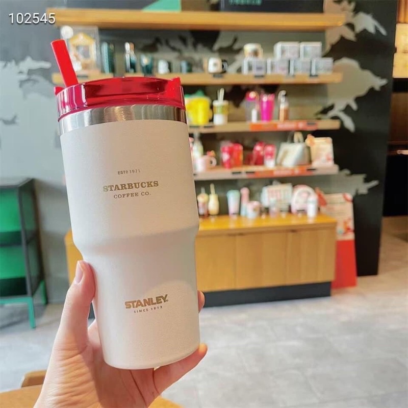 Ly Giữ Nhiệt Starbucks Stanley Giới Hạn 600ml