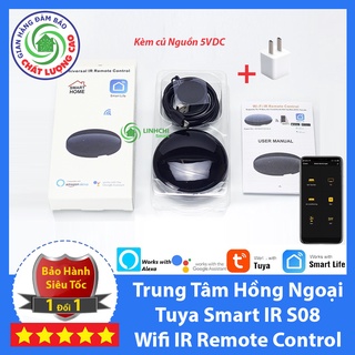 [BH 6 tháng] Bộ Điều Khiển Trung Tâm Hồng Ngoại Tuya S08, S06 Pro - Phần mềm mới 2021