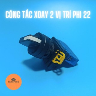 Công Tắc Xoay Idec 3 vị trí 2 vị trí phi 22