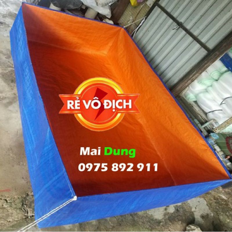 [Mã 229FMCGSALE giảm 8% đơn 500K] BỂ BẠT NUÔI ỐC , ẾCH ,CÁ , RUỒI LÍNH ĐEN - LOẠI 1