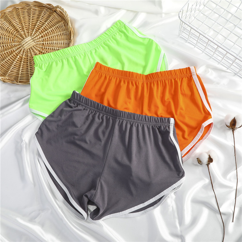 Quần short thể thao LEVAO bằng cotton có 10 màu thiết kế thoải mái thời trang