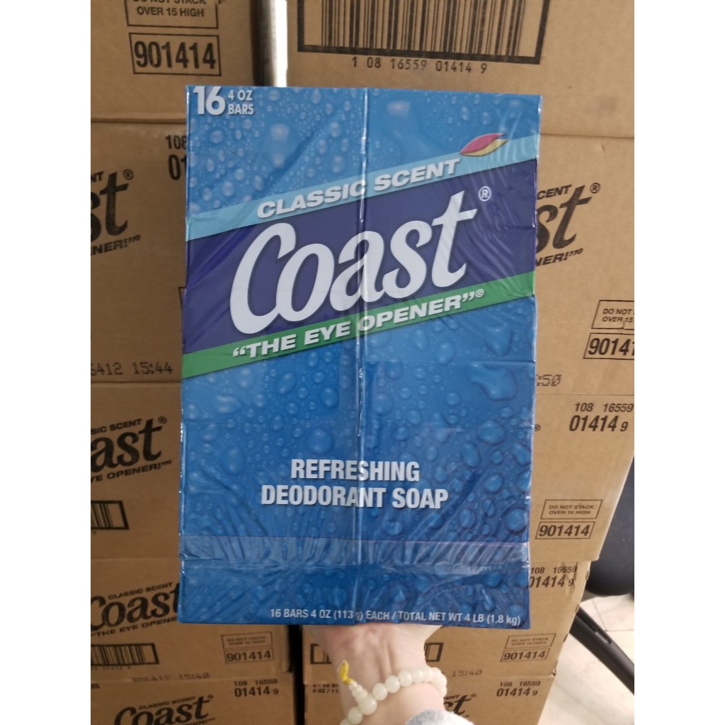 COMBO 8 BÁNH XÀ PHÒNG COAST CỤC CHÍNH HÃNG MỸ 113G | BigBuy360 - bigbuy360.vn