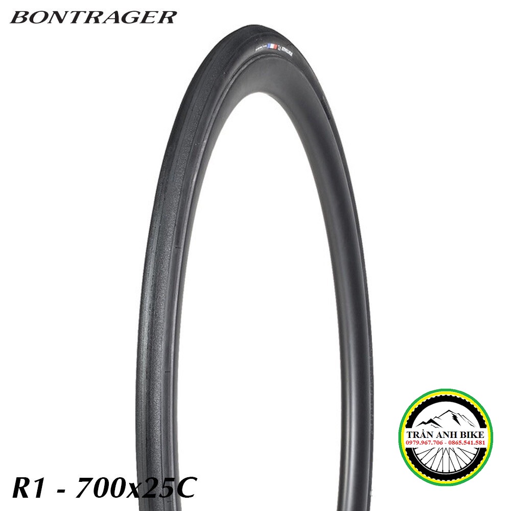 Lốp  trọc xe đạp BONTRAGER R1 700x25C - 1 Chiếc