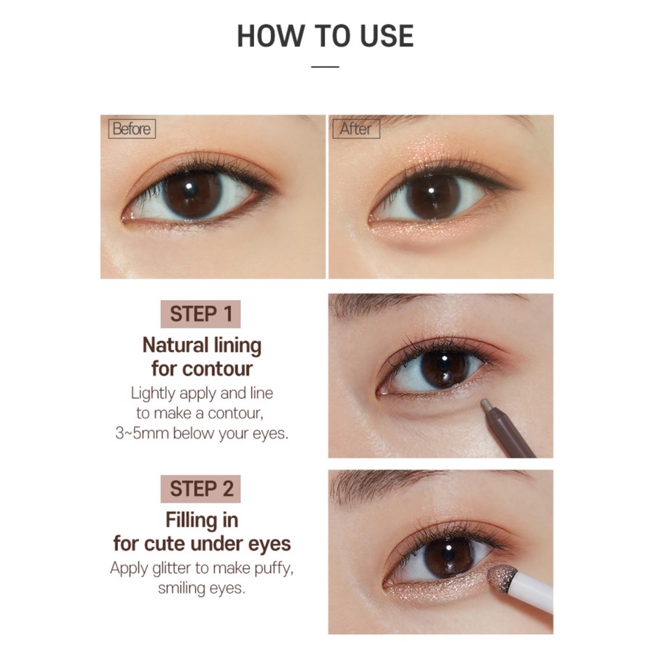 ETUDE HOUSE (Hàng Mới Về) Dụng Cụ Làm Mắt Dễ Thương 0.1g + 0.5g | BigBuy360 - bigbuy360.vn