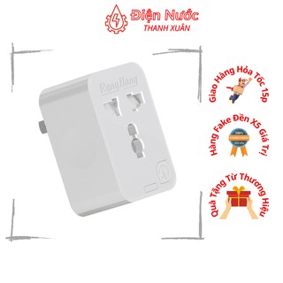 Ổ cắm điện thông minh rạng đông 16A , điều khiển bằng wifi , 3g, 4g, công suất 3500w 9014