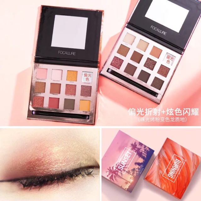 Bảng mắt Focallure 12 ô Portable Eyeshadow