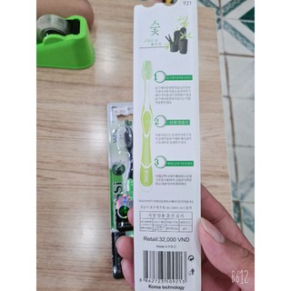 nhíp đánh răng than tre hoạt tính
