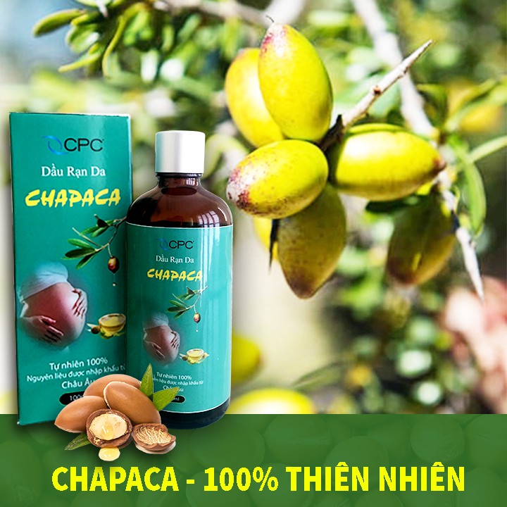 Tinh Dầu Rạn Da Chapaca - Liệu Pháp Hỗ Trợ Điều Trị Rạn Da