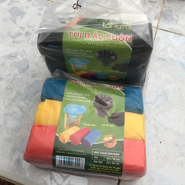 Túi giác cuộn tự phân hủy
