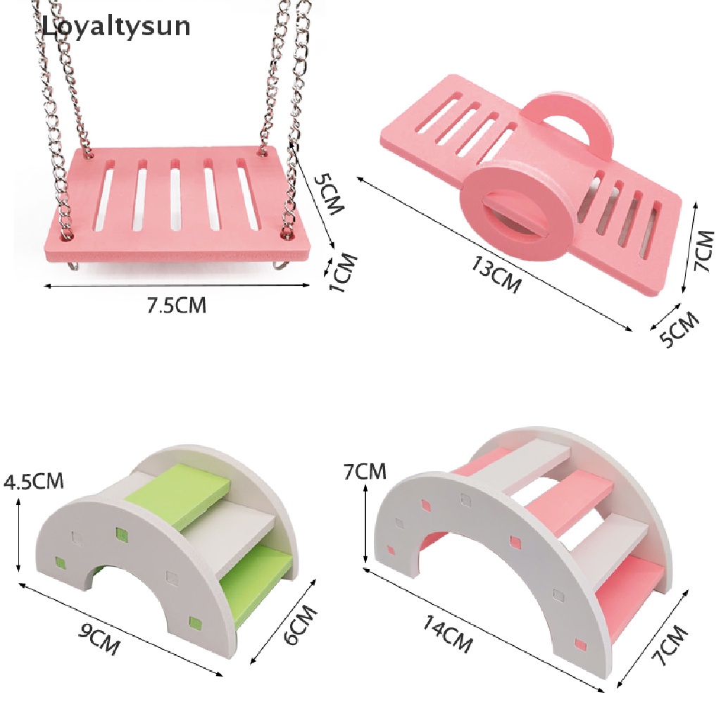 Đồ Chơi Dây Xích Bằng Gỗ Màu Cầu Vồng Mới