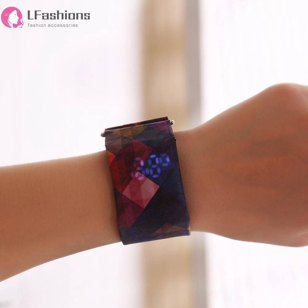 Casual Unisex LED Electronic Watch Folding Wristwatch Student Gift