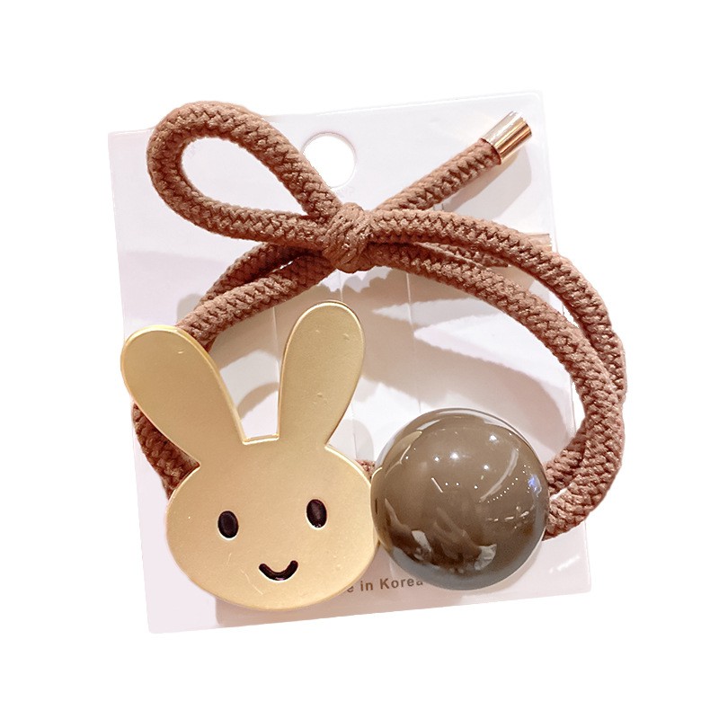 Dây buộc tóc gắn hình dễ thương, co giãn tốt ( PK38)