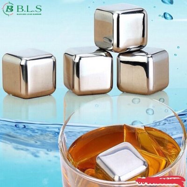 Đá Lạnh Không Tan Cooling Cubes 8 Viên, Đá Kim Loại Vĩnh Cửu