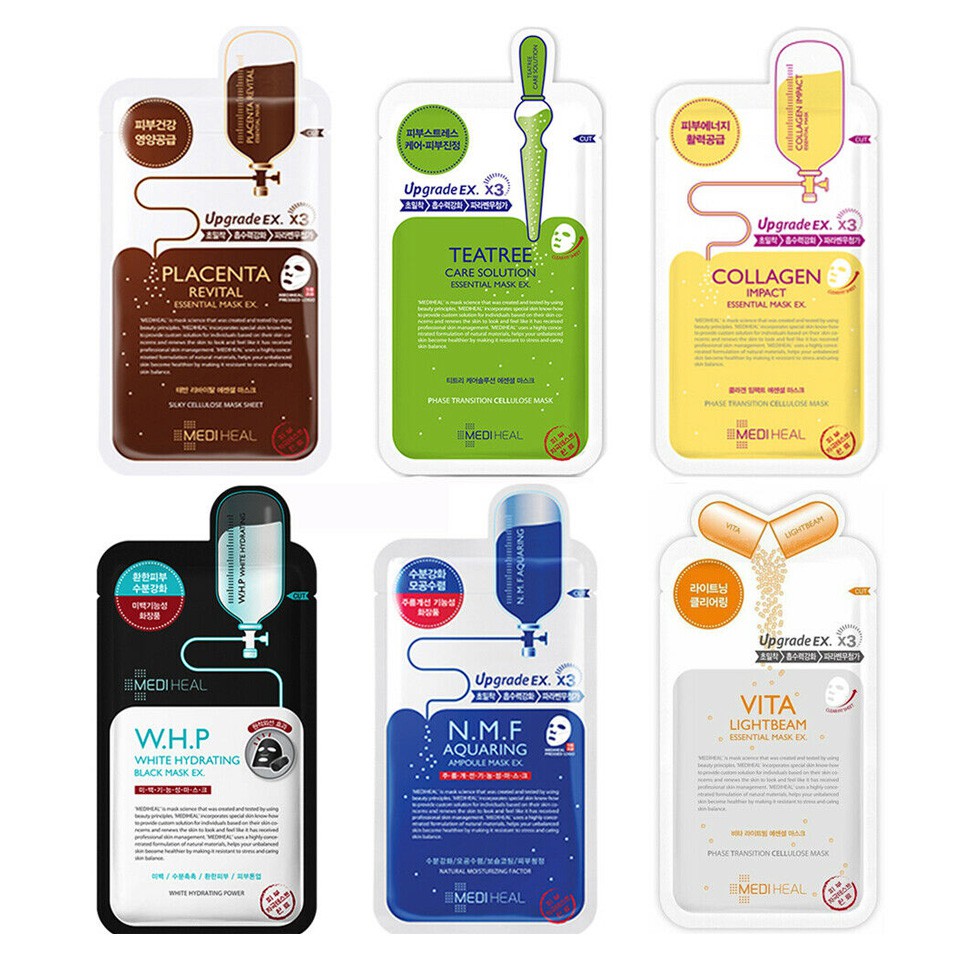 Mặt nạ Mediheal Essential Mask EX 25ml mặt nạ giấy cấp ẩm dưỡng da chính hãng | BigBuy360 - bigbuy360.vn