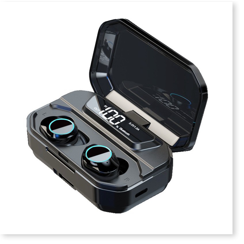 🆕 Tai nghe Bluetooth G02-TWS tích hợp pin dự phòng 3300mah