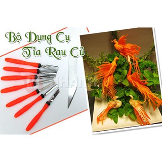 Bộ công củ cắt tỉa cán cam cắt tỉa rau củ quả cực bén