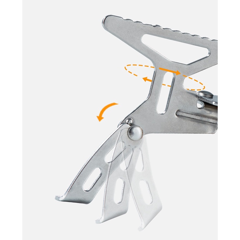 Bếp ga du lịch dã ngoại Naturehike NH21RJ009 chính hãng, Đầu chuyển bếp ga Naturehike PNH22CJ001