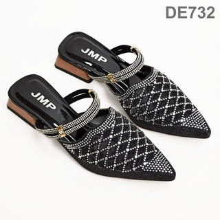 Giày Cao Gót Phối Lưới - JMP - DE732