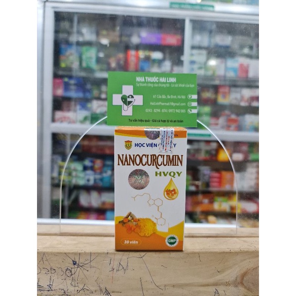 [CHÍNH HÃNG] Viên Uống NANO CURCUMIN - HỌC VIỆN QUÂN Y