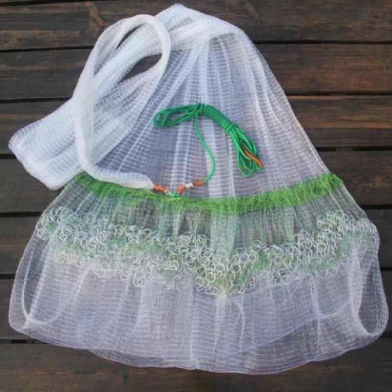 Chài cước xích bắt cá cao cấp bung 6m-8m - Top1VN