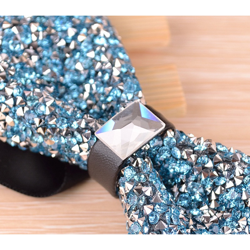 Nơ Đeo Cổ Đính Đá Sang Trọng Cho Nam