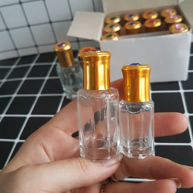 Vỏ chai bi lăn 5ml , 12ml siêu đẹp .