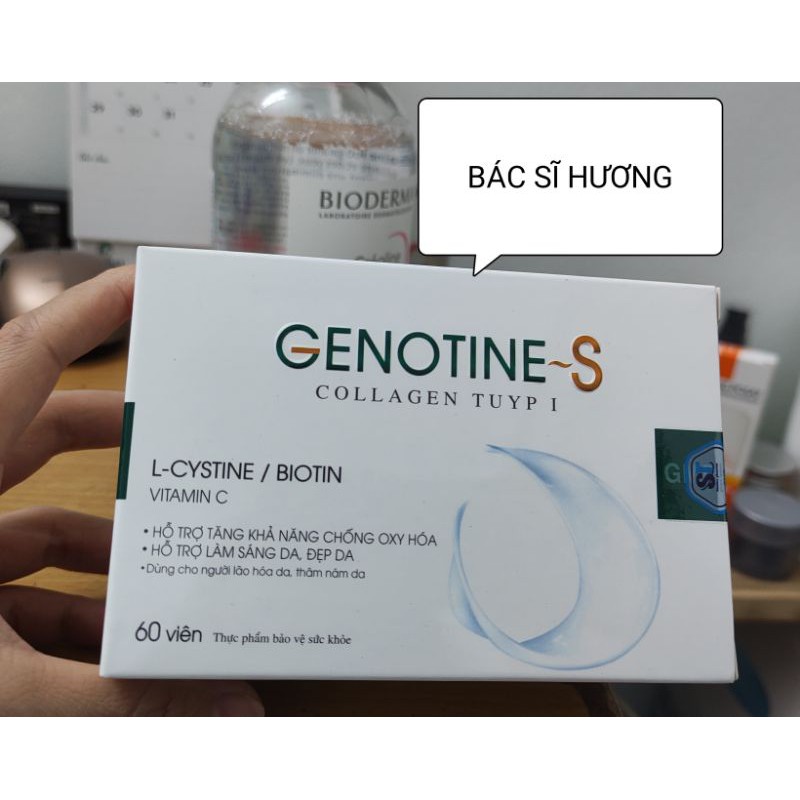 VIÊN UỐNG ĐẸP DA ,TÓC GENOTINE- S
