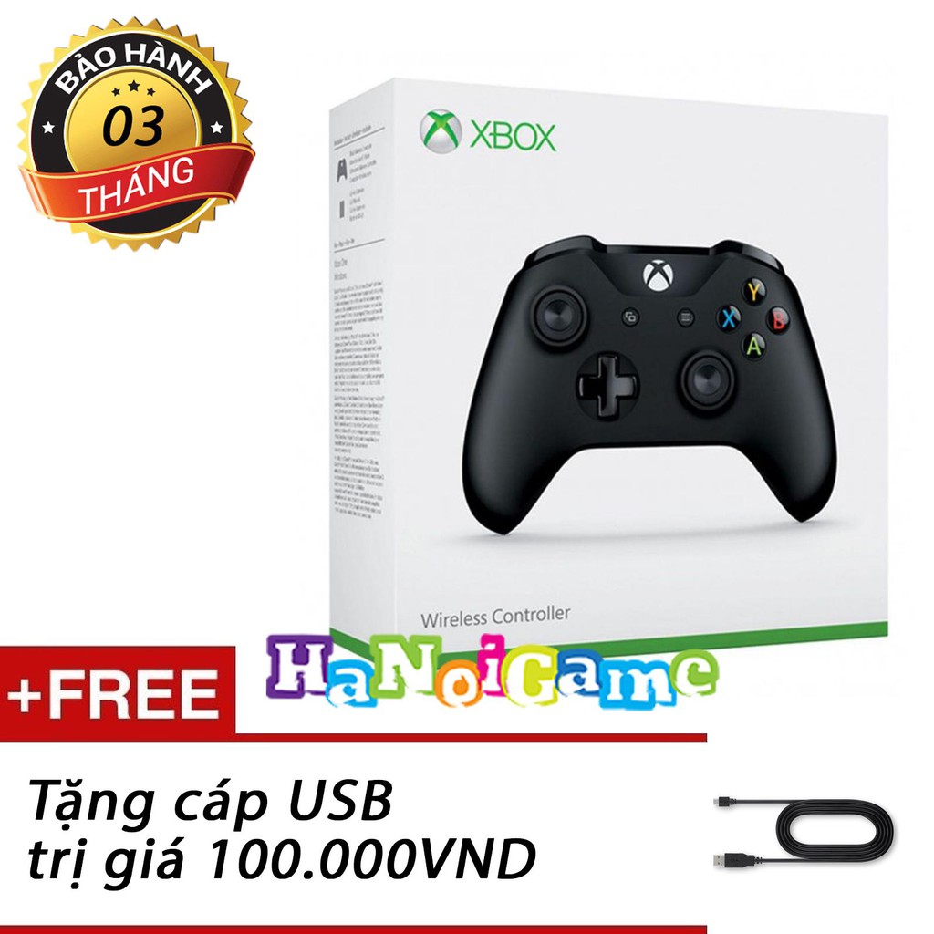 TAY CẦM CHƠI GAME XBOX ONE S (BLACK) tối ưu chơi game trên PC, FO4, PES20 | TOP BÁN CHẠY ✔