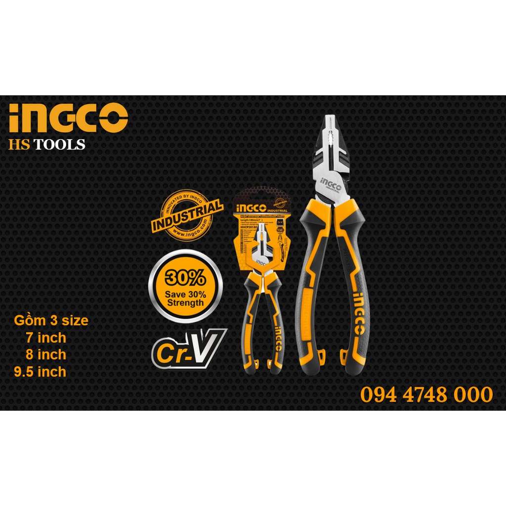 Kềm răng cao cấp INGCO