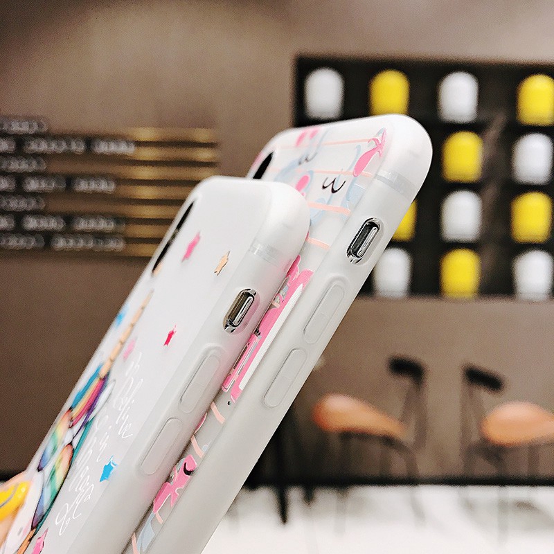 Ốp lưng TPU mềm in hoạt hình 3D đáng yêu cho iPhone X XR XS Max 6 6s 7 8 Plus | BigBuy360 - bigbuy360.vn