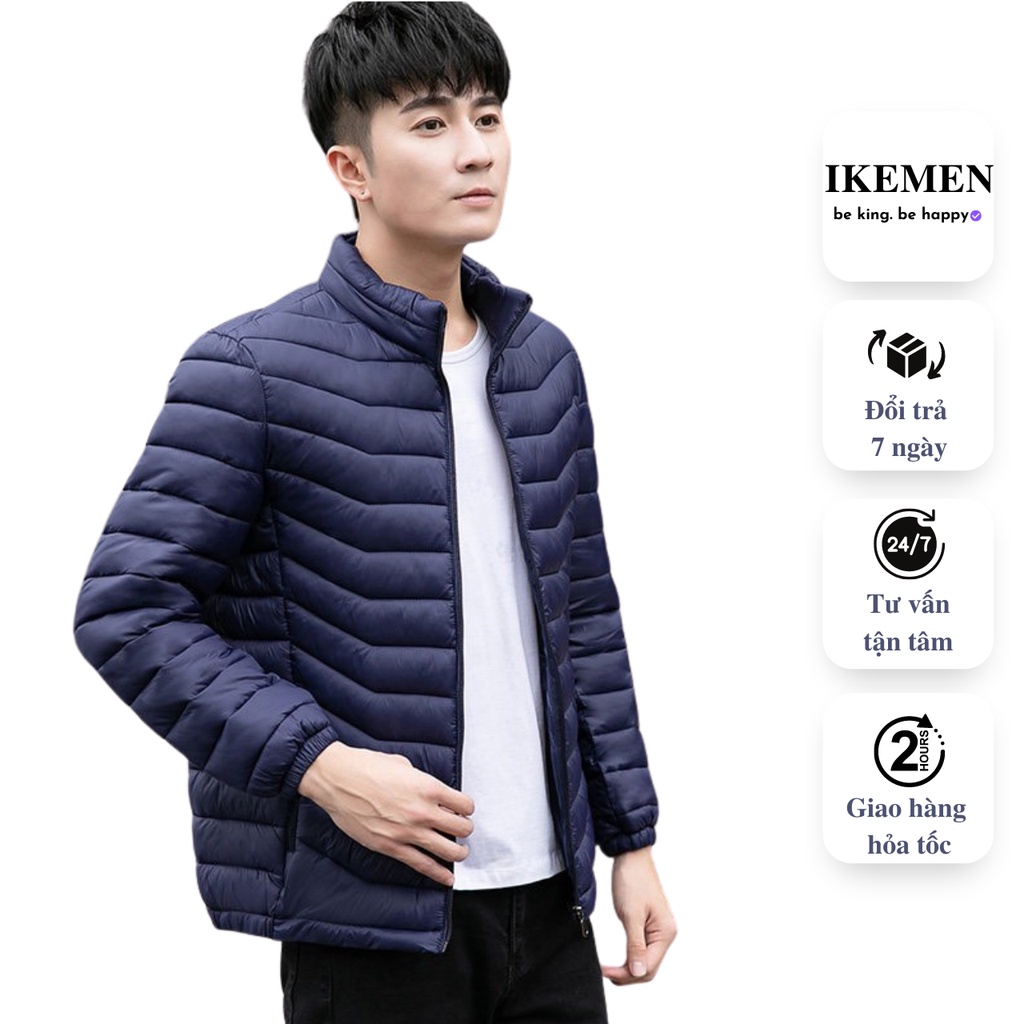 Áo Phao Lông Vũ Nam Việt Nam Xuất Khẩu,Chất Siêu Nhẹ,Lông Vũ không Bị Dồn Bông, Không Xẹp, Cực Ấm
