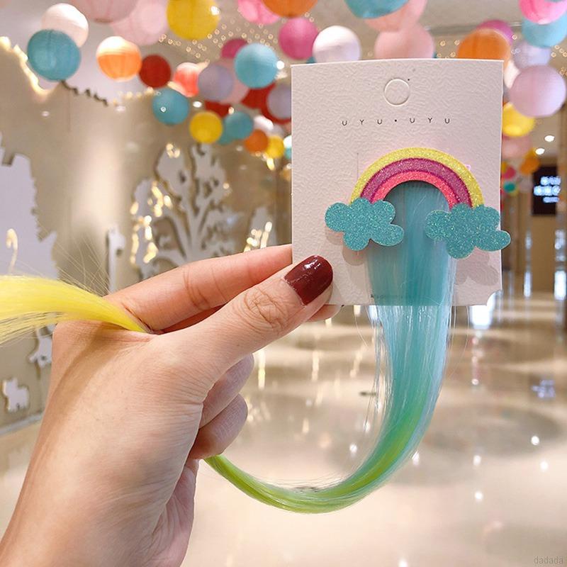 Tóc giả dạng kẹp thời trang Hàn Quốc đáng yêu cho bé gái