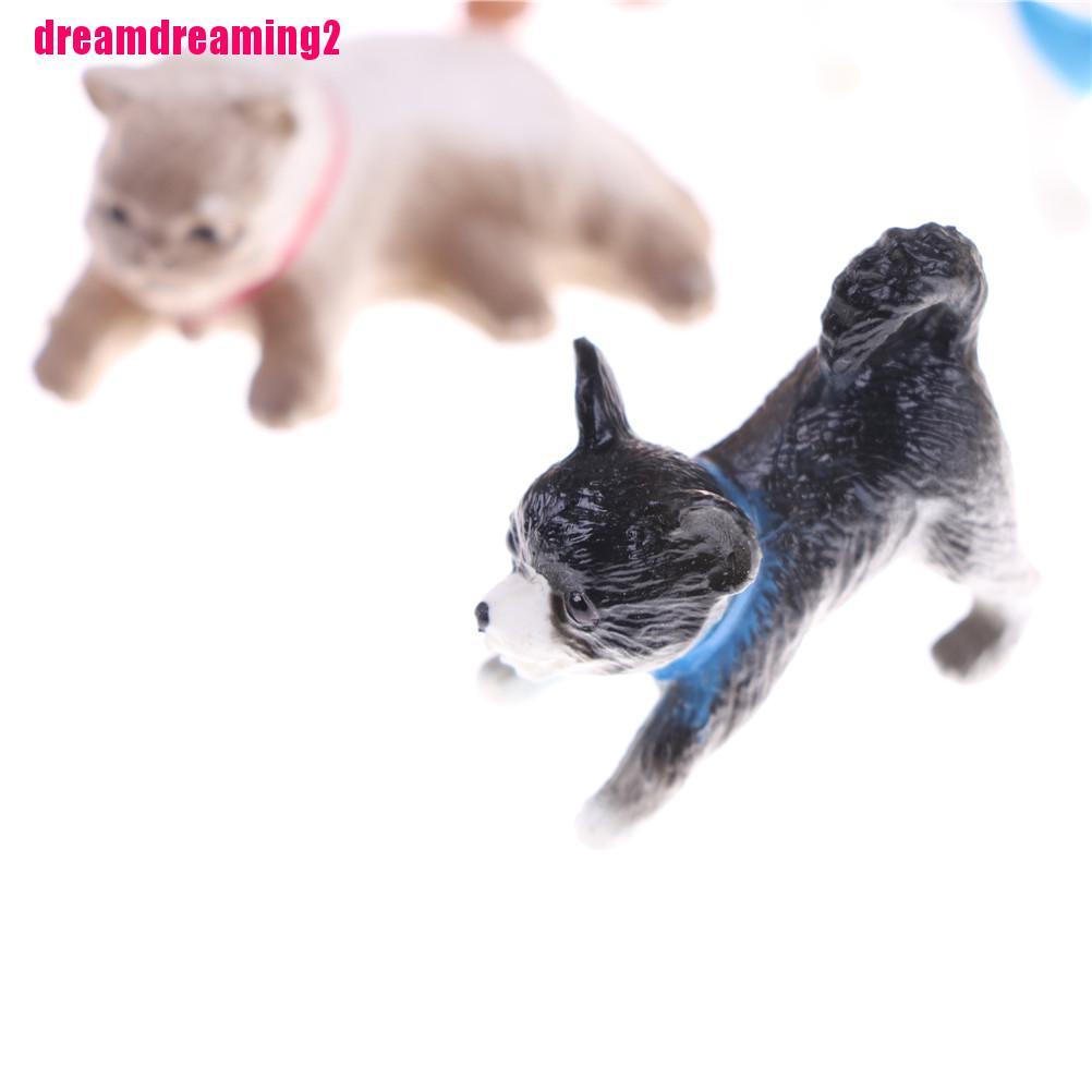 Bộ 6 Chú Chó 3d Dễ Thương Dùng Trang Trí