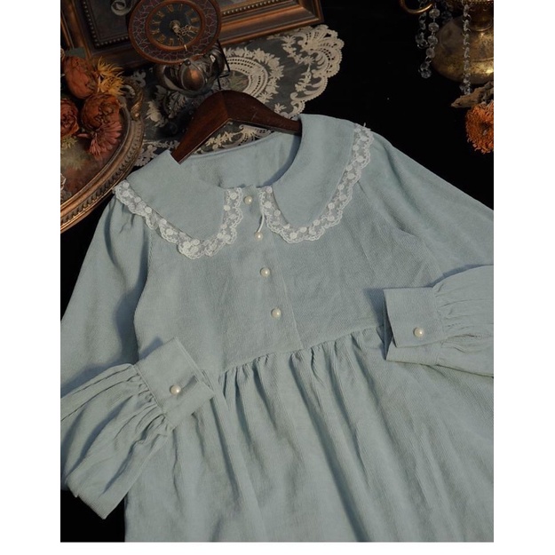 Váy Baby doll xanh ngọc