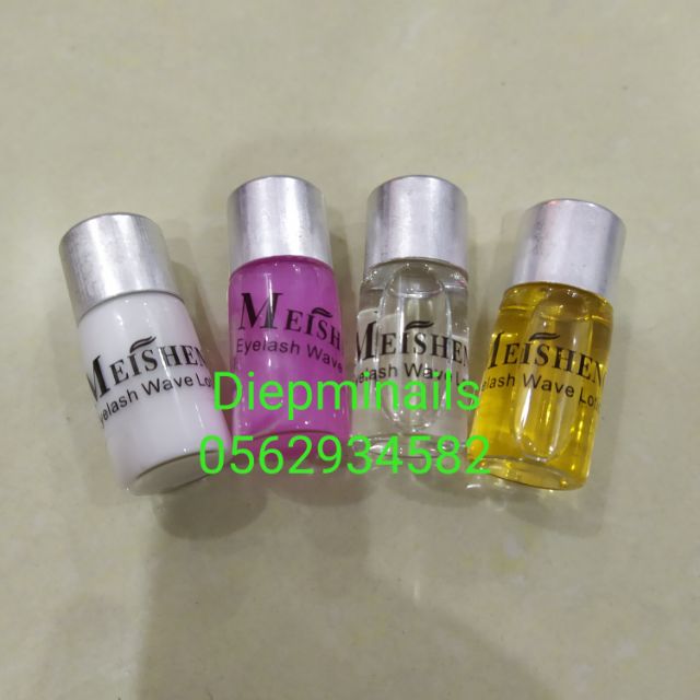 [Mã INCU1708 hoàn 15K xu đơn 50K] Thuốc uốn dưỡng mi colagel hiệu Meisheng chuyên dùng uốn 6d thuốc tốt