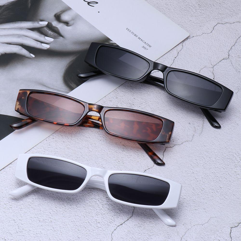 Kính Mát Gọng Nhỏ Hình Chữ Nhật Phong Cách Vintage Hiệu Kat1