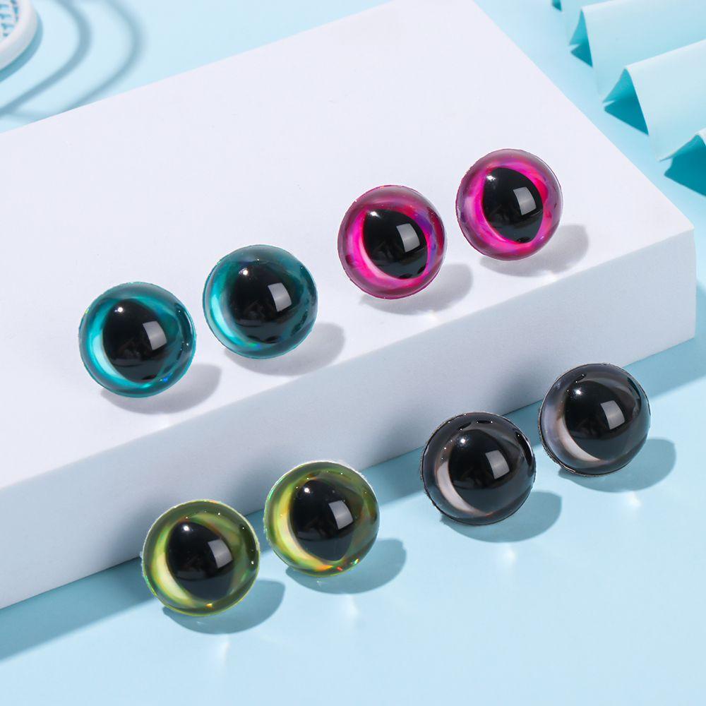 Mắt Mèo 3D 12 / 15 / 18mm Trang Trí Đồ chơi nhồi bông