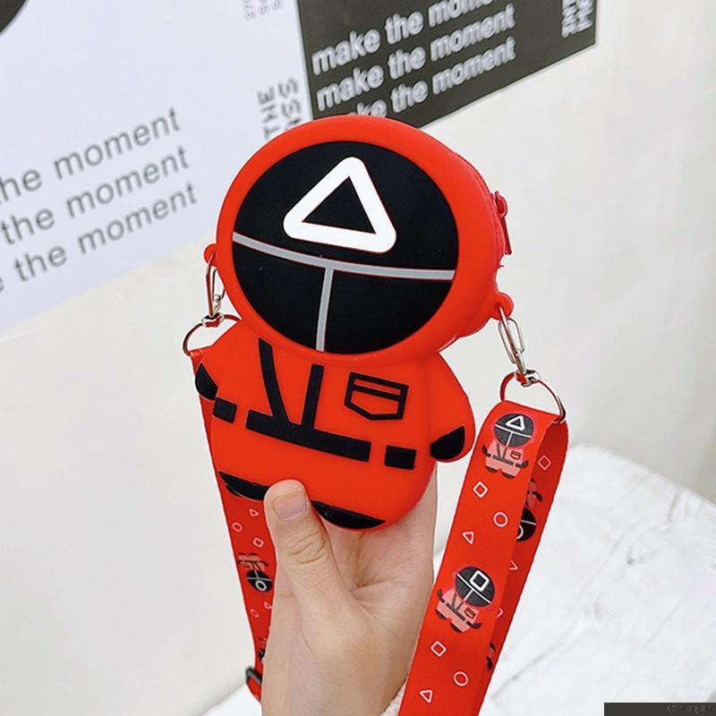 Túi đeo chéo silicone đựng tiền xu cho bé