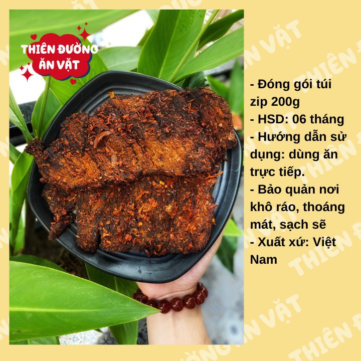 Khô bò miếng nhà làm mềm cay vừa ăn món ăn truyền thống Đà Nẵng | BigBuy360 - bigbuy360.vn