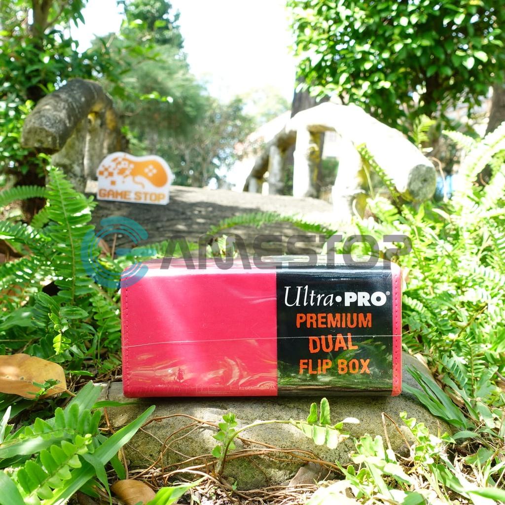 Hộp đựng bộ bài cao cấp Ultra Pro Pink Dual Flip Box PHUKTCG18