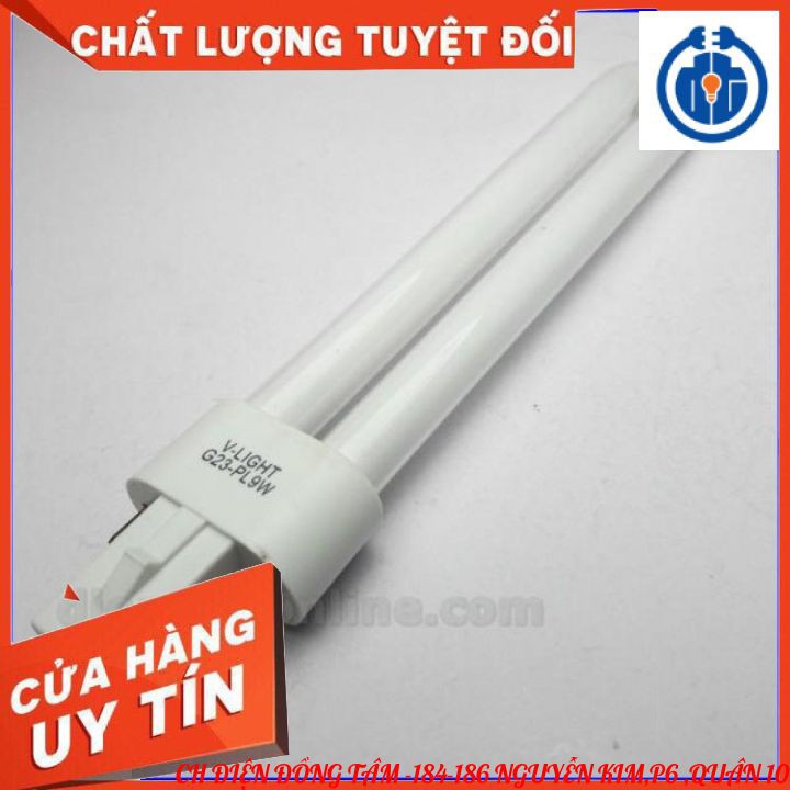 Bóng đèn bàn compact V-light PL13w ánh sáng trắng.